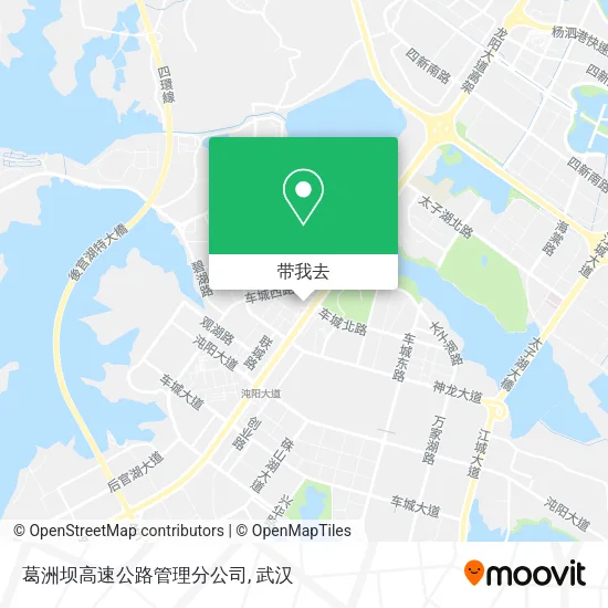 葛洲坝高速公路管理分公司地图