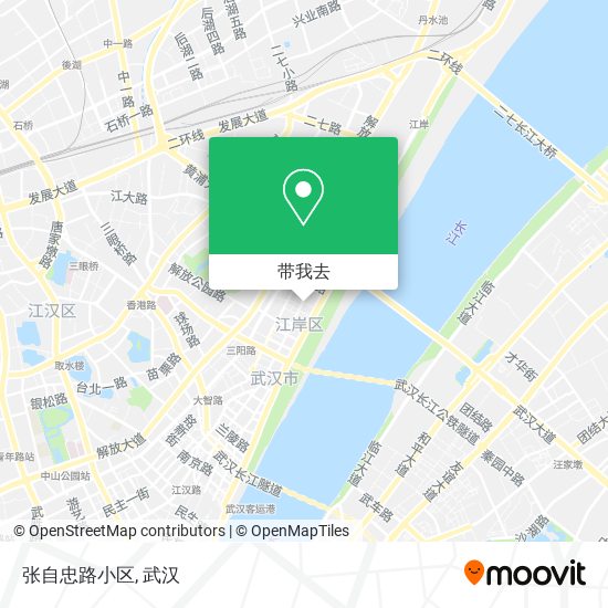 张自忠路小区地图