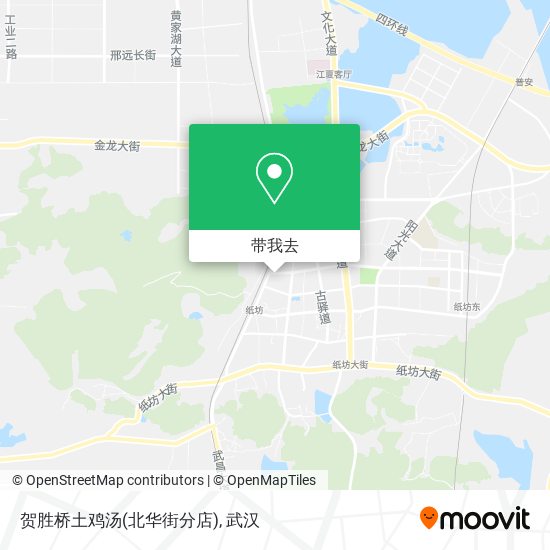 贺胜桥土鸡汤(北华街分店)地图