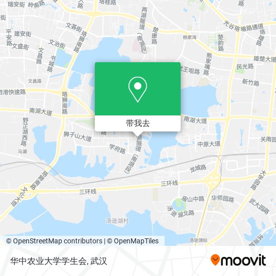 华中农业大学学生会地图