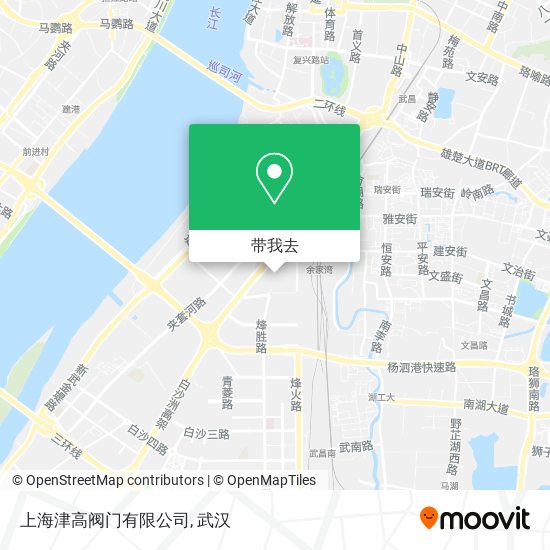 上海津高阀门有限公司地图