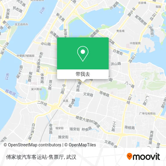 傅家坡汽车客运站-售票厅地图
