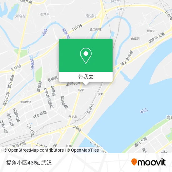 提角小区43栋地图