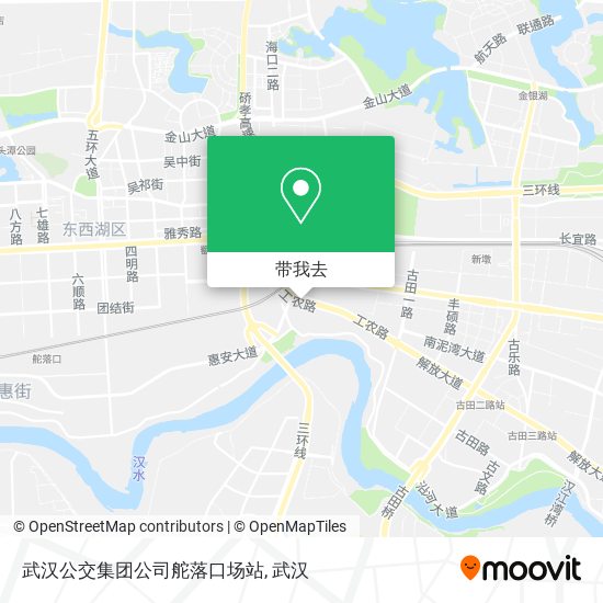 武汉公交集团公司舵落口场站地图