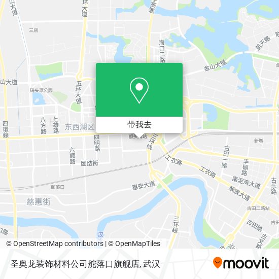 圣奥龙装饰材料公司舵落口旗舰店地图