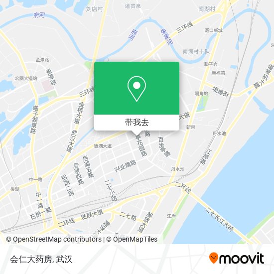 会仁大药房地图