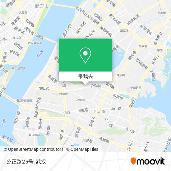 公正路25号地图