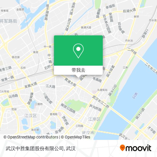 武汉中胜集团股份有限公司地图