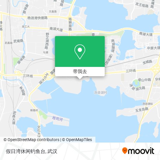 假日湾休闲钓鱼台地图