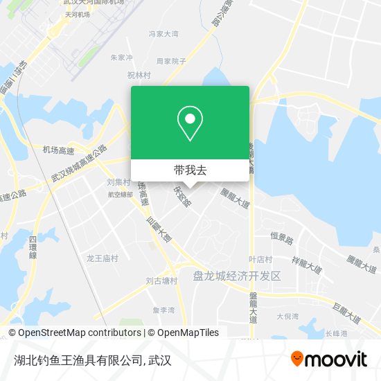 湖北钓鱼王渔具有限公司地图