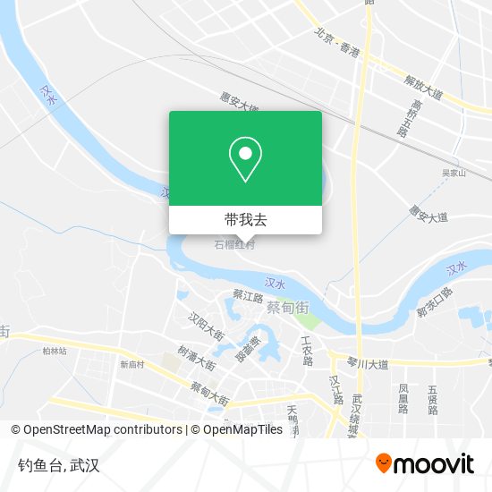 钓鱼台地图
