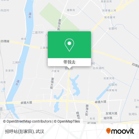 招呼站(彭家田)地图