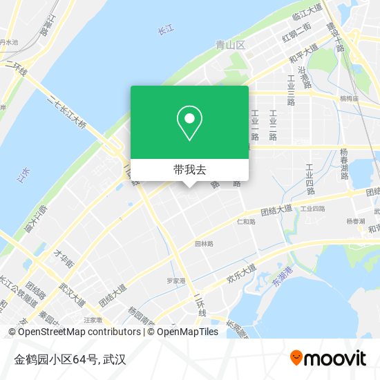 金鹤园小区64号地图
