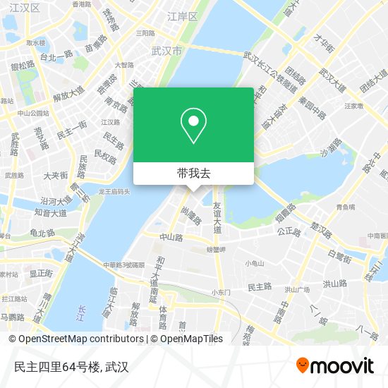 民主四里64号楼地图