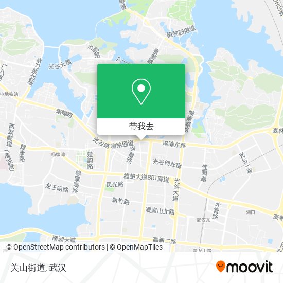 关山街道地图