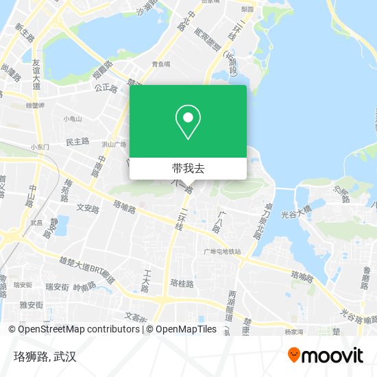 珞狮路地图