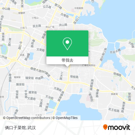 俩口子菜馆地图