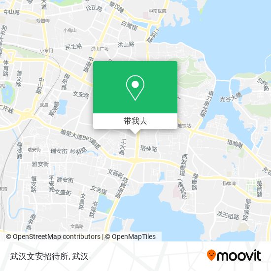 武汉文安招待所地图