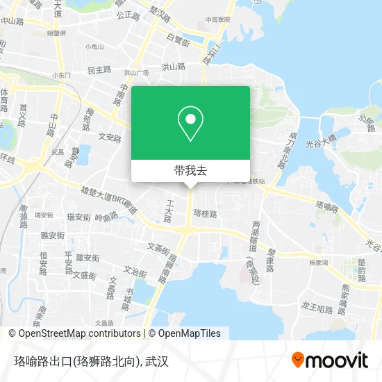 珞喻路出口(珞狮路北向)地图