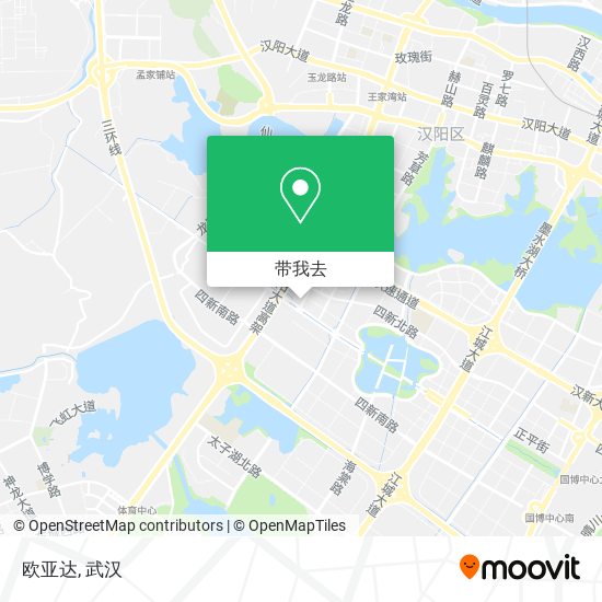 欧亚达地图