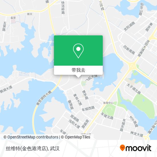 丝维特(金色港湾店)地图