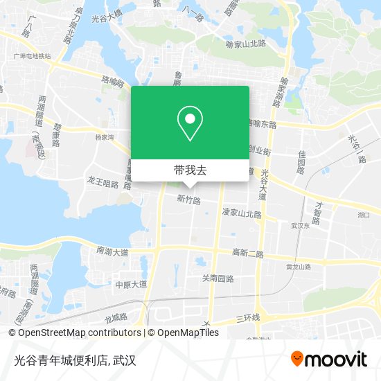 光谷青年城便利店地图