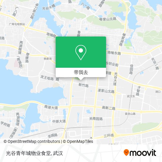 光谷青年城物业食堂地图