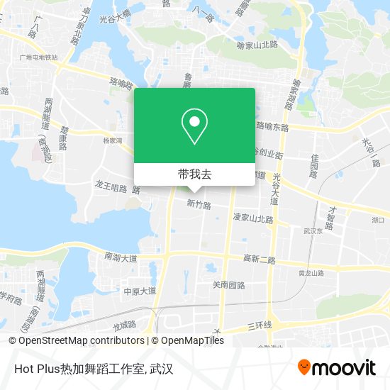 Hot Plus热加舞蹈工作室地图