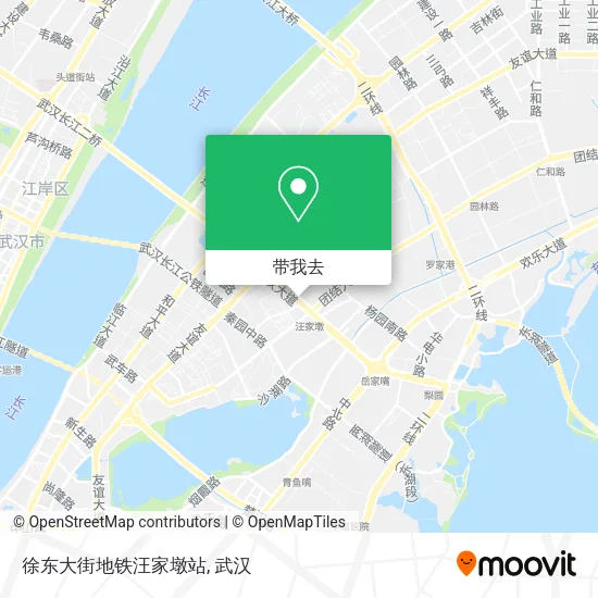 徐东大街地铁汪家墩站地图