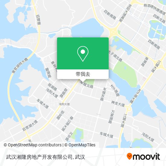 武汉湘隆房地产开发有限公司地图