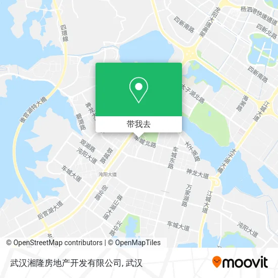 武汉湘隆房地产开发有限公司地图