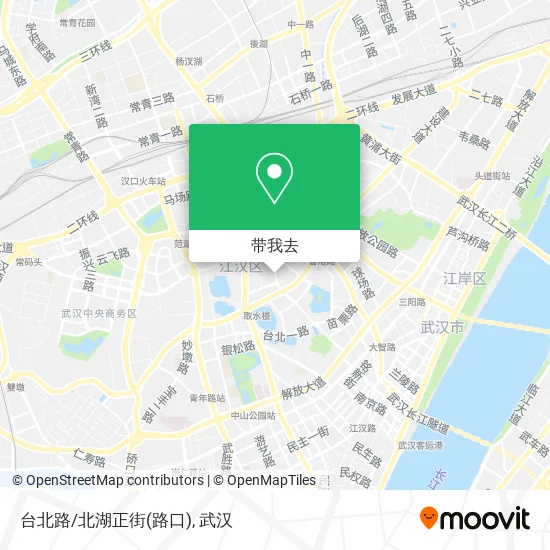 台北路/北湖正街(路口)地图