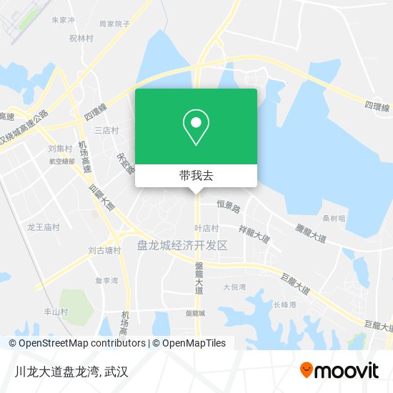 川龙大道盘龙湾地图