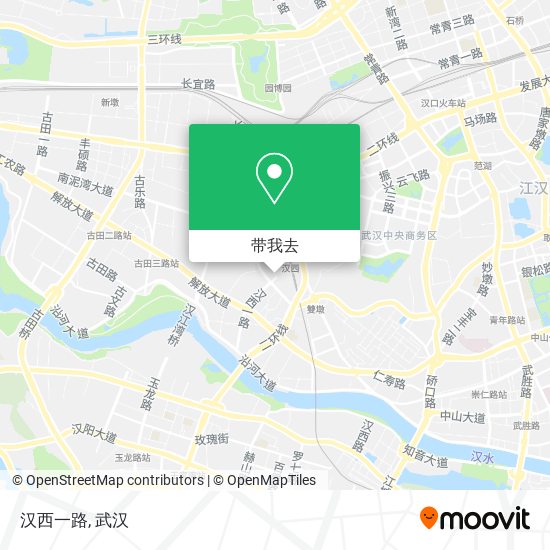 汉西一路地图