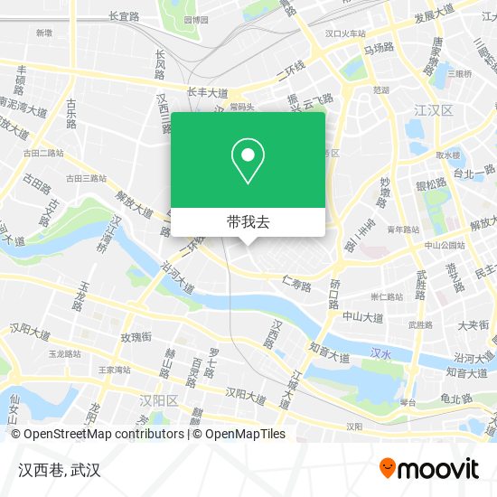 汉西巷地图