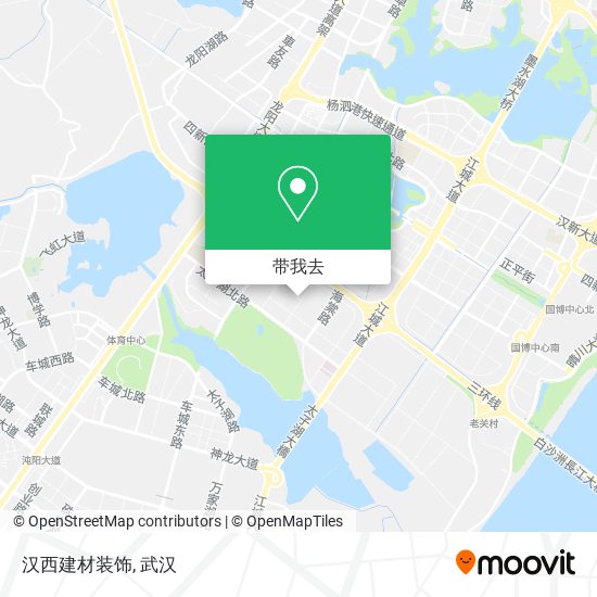 汉西建材装饰地图