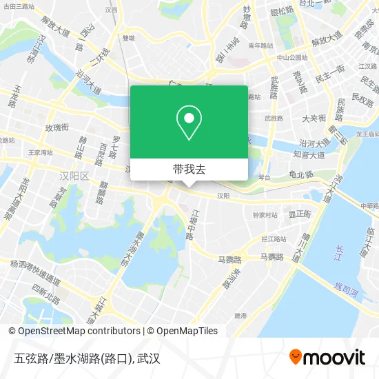 五弦路/墨水湖路(路口)地图