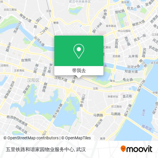 五里铁路和谐家园物业服务中心地图