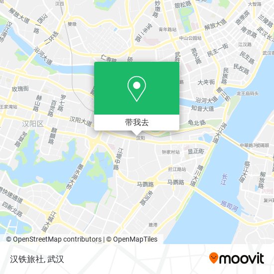 汉铁旅社地图