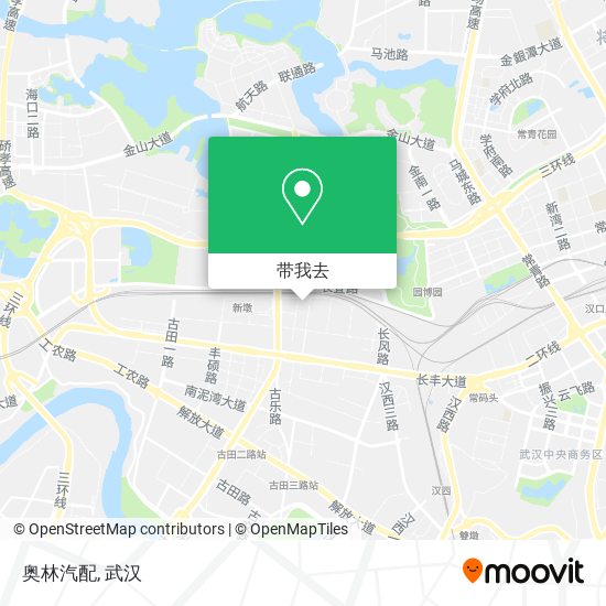 奥林汽配地图