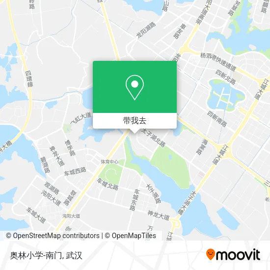奥林小学-南门地图
