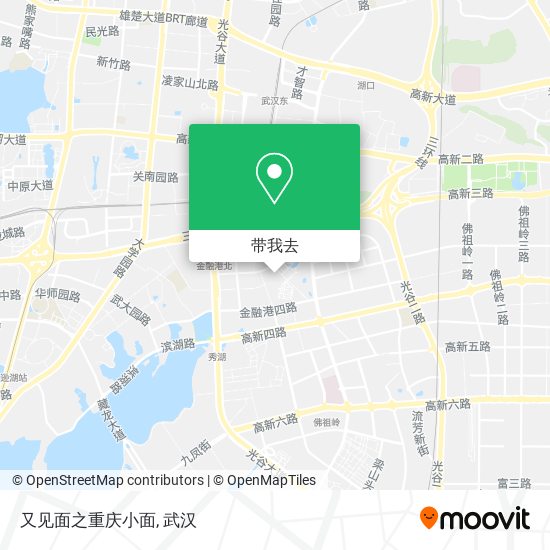 又见面之重庆小面地图