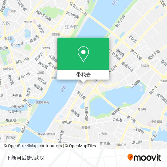 下新河后街地图