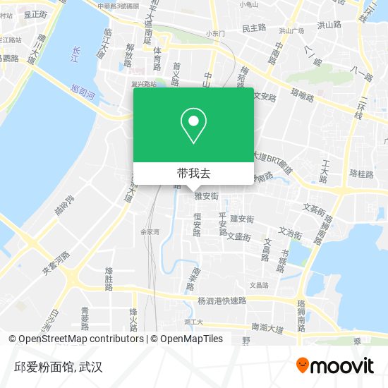 邱爱粉面馆地图