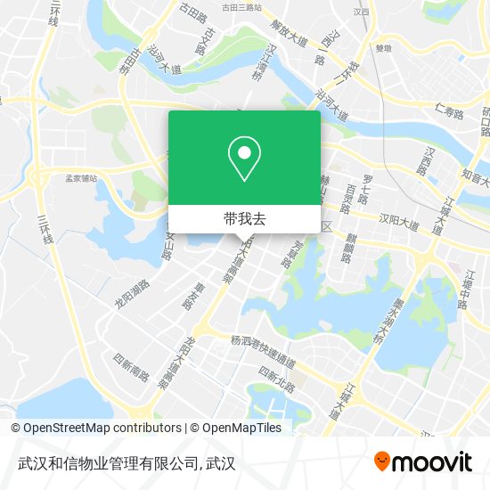 武汉和信物业管理有限公司地图