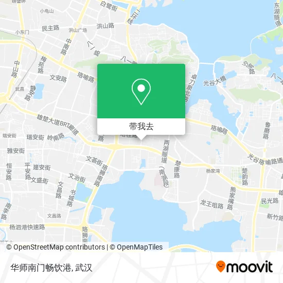 华师南门畅饮港地图