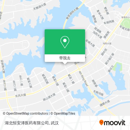 湖北恒安泽医药有限公司地图