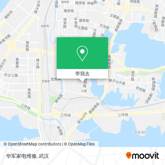 华军家电维修地图