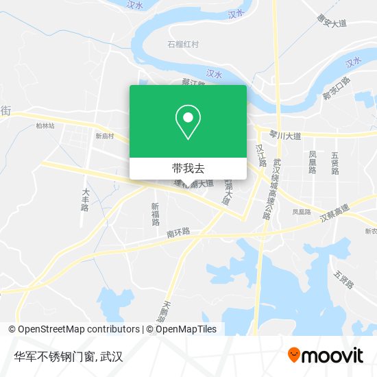 华军不锈钢门窗地图