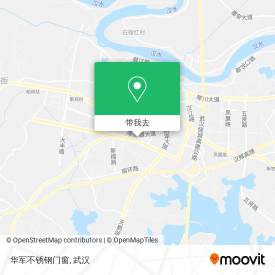 华军不锈钢门窗地图